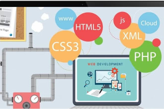 develop and design PHP websites and web applications