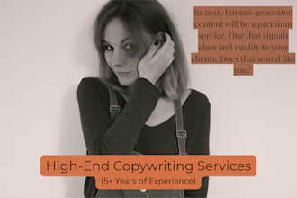 write articles for you with an authentic, human touch
