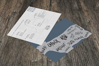 design a modern restaurant, takeaway or food menu
