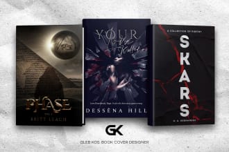 design a fantasy, horror, or mistic book cover