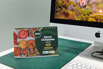 design corporate calendars, desk calendar, planners for you