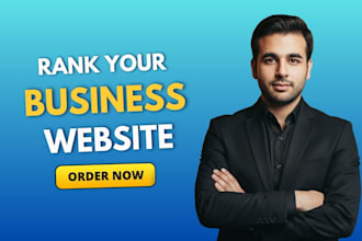 design a website with on page SEO that ranks your local business