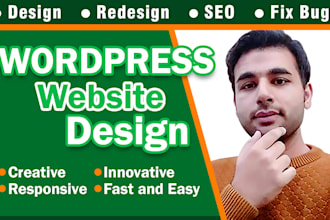 design, redesign or develop your business website or blog