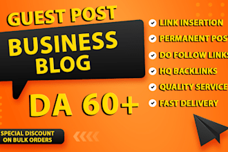 provide guest post in business blog