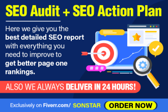 provide expert SEO audit competitor report