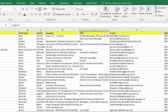 clean your excel contact database