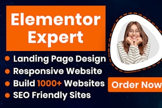 build website, website development, wordpress site elementor