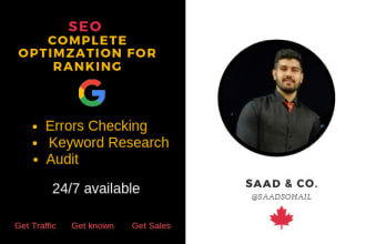 do seo optimization to get you a handsome amount of traffic to rank your site