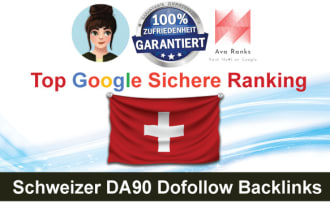 do switzerland SEO top google ranking with swiss backlinks