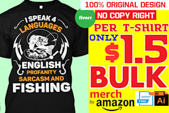do creative tshirt designs for merch by amazon