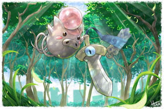 create your cute favourite pokemon in my style