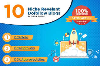 do 10 high authority do follow back links niche relevant