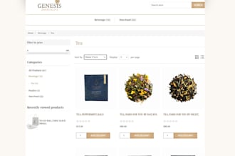 develop e commerce website using dot net core and sql db