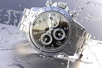 do 3d product modeling with photorealistic rendering