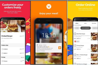 develop food booking and delivery app like uber eat,clone panda