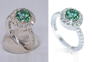 do professional jewelry image retouch