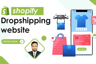 design, redesign shopify store or shopify website