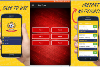 develop sport betting site, app and website with earning platform