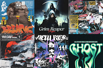 design album cover or single cover art