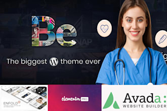 build dynamic wordpress website by elementor pro, crocoblock, jet engine