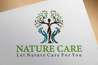 do professional modern unique natural business logo design