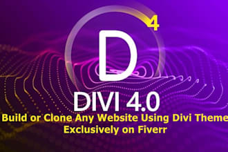 build responsive wordpress website with divi theme
