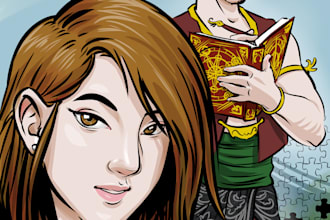 draw your comic book cover