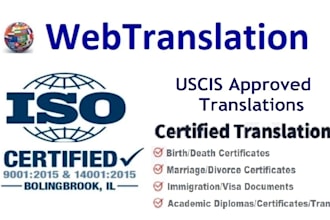 do certified french to english translation and vice versa