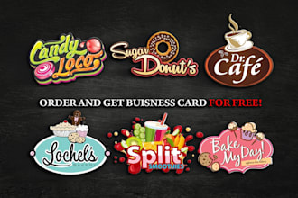 eye catching restaurant, burger, pizza, chef, bakery, bbq, fast food logo