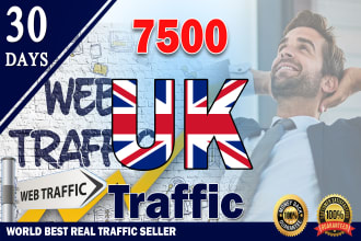 bring 7500 UK website traffic limited offer