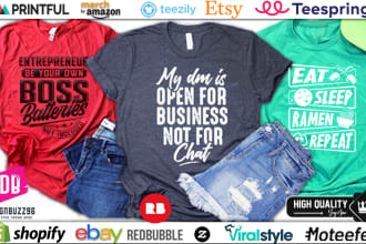 create an awesome typography t shirt design