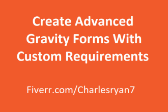 create advanced multi step gravity forms
