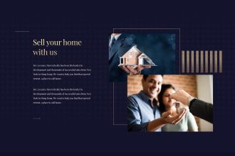 build real estate property listing website with custom feature