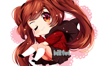 draw a cute anime chibi for you