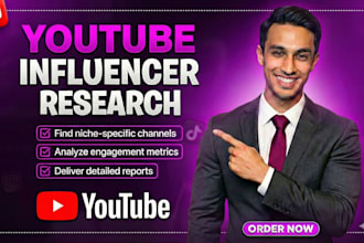 research youtube influencer with valid email for influencer marketing
