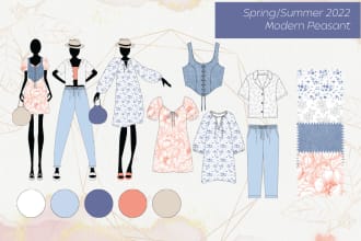 create womens wear fashion collection