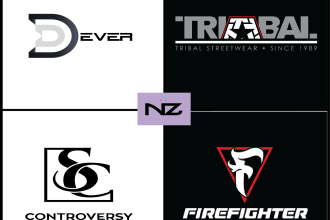 do custom urban streetwear clothing brand logo design