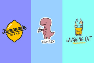design a cute  hand drawn logo