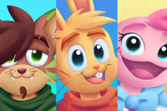 draw furry characters and fursonas
