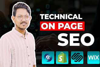 do on page optimisation and technical SEO for wordpress website