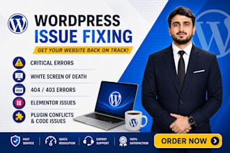 fix your wordpress website
