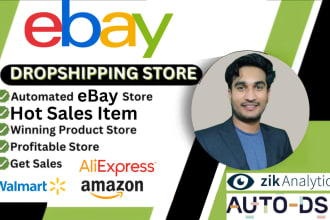 complete manage your ebay dropshipping store and automation