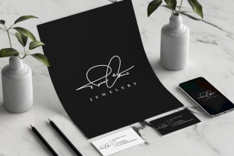 digitize your signature as an awesome logo