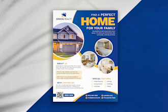 design professional and creative flyer design