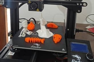 create or edit 3d model stl stp dxf files for 3d printing