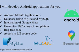 develop ai enabled android mobile applications for your business