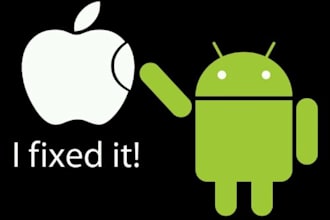 solve you Android Development problems by giving you advice or fixing your project architecture