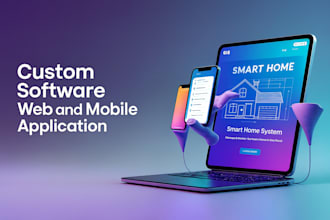 develop custom software web app mobile app websites