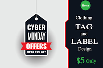 design clothing hang tag and label design for your brand