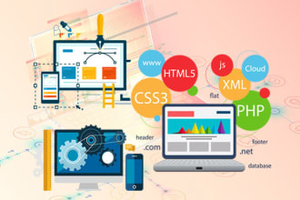 create web design and build responsive website